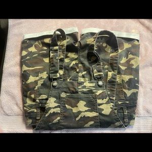* 3 for $20* Cover Girl Camo short overalls